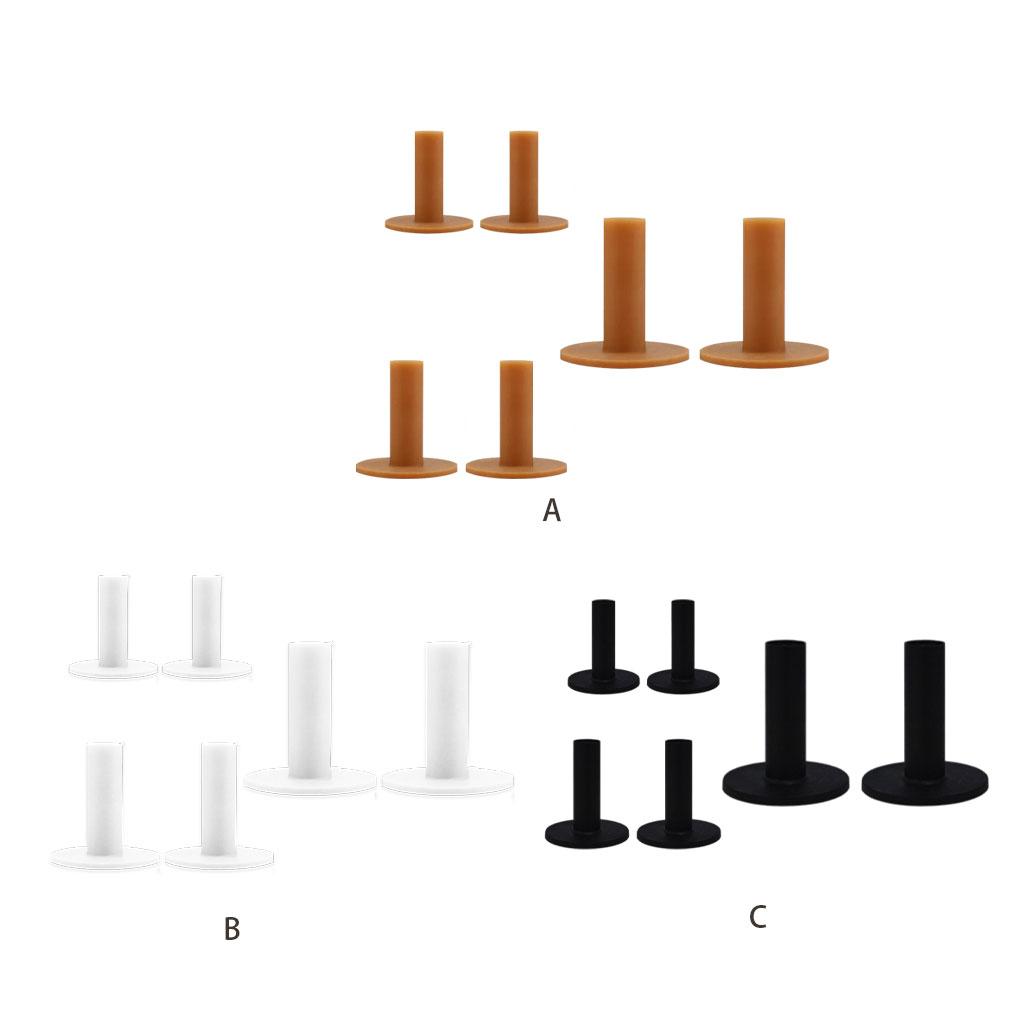 6pack/lot Non-slide Rubber Tee Ball - Durable And Elegant Easy To Rubber Golfs Tee Golfs Rubber Tee