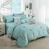 Luxury King Queen Size Bed Duvet Coat Sheet Quilt Cover Set Thickened Pure Cotton Brushed Bedding Four-piece Set
