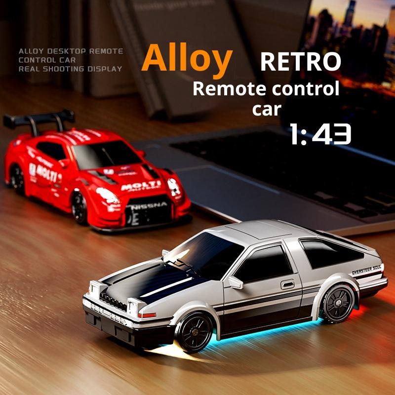 In Stock 1/43 Alloy Drift Car D43 Four-Wheel Drive Drift Car Desktop Series, Fully Proportional Including Gyroscope