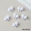 20/50Pcs Mixed Resin Double Layer Bowknot Nail Art Charms 3D Colorful Bow Nail Art Decorations Diy Manicure Parts Salon Supply