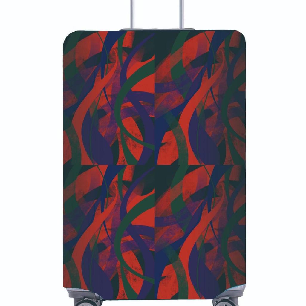Durable Elastic Luggage Protector: Thick, Wear-Resistant Suitcase Cover (22/24/26 Inch), Customizable Logo