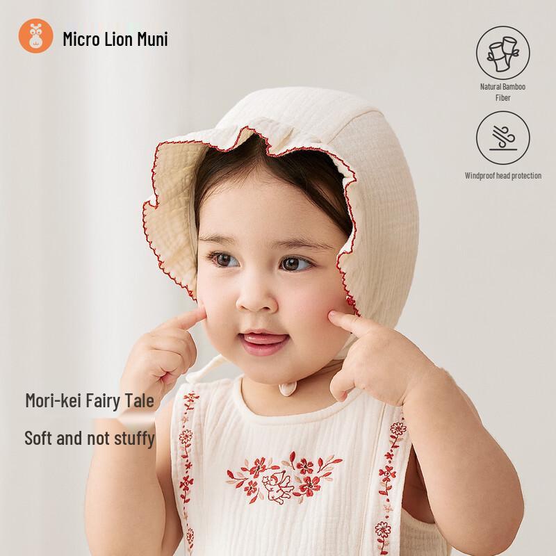 Weishi Muni Baby Summer Breathable Ear Protection Hat 46