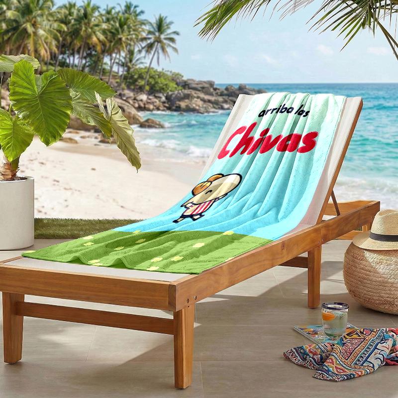 Usa Fc Fashion Beach Towel: Ideal for Summer Adventures Soft, Absorbent and Quick Drying Suitable for Swimming and Bathing