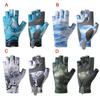 Sweat-absorbent Men Cycling Gloves Elastic Fingerless Gloves New Fishing Gloves