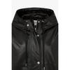 Studio Tomboy Synthetic Leather Hood Jacket 9176161972