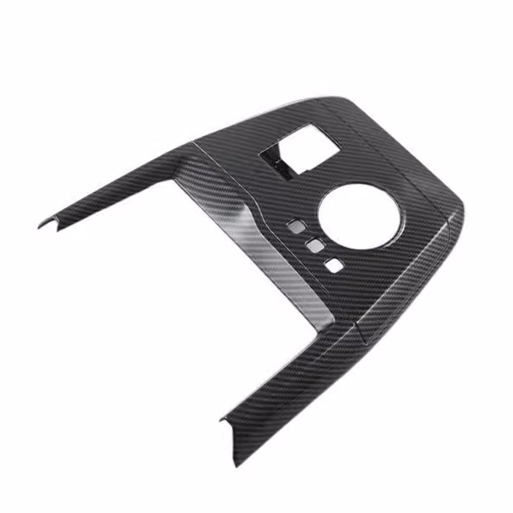 1PC Carbon Fiber Car Center Console Cover Trim Gear ShiftsPanel Frame Sticker for MG4 EV Mulan F19A  2023