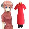 Kagura Anime Gintama Halloween Costume Cosplay Cheongsam Uniform Dresspants