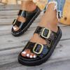 New Large-sized Women's Shoes, Casual and Comfortable Thick-soled Sandals