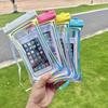 Laser Airbag Anti Sinking Touchable Lanyard Waterproof Phone Bag Pouch for Apple IPhone Xiaomi Samsung Swimming Universal