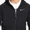 Nike Logolu Polar Astarlı Sıcak Antrenman Kapüşonlu Ceket Erkek Dış Giyim Siyah DD2125-010