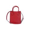 New MICHAEL KORS Mercer Cow Leather Trunk Bag, Handbag, Shoulder Bag, Crossbody Bag Mini Women's Red 35S1GM9T0L-FLAME