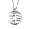 Necklace On The Neck 43cm Chain Round Tags Friendship Vintage Jewelry Supplies QN063