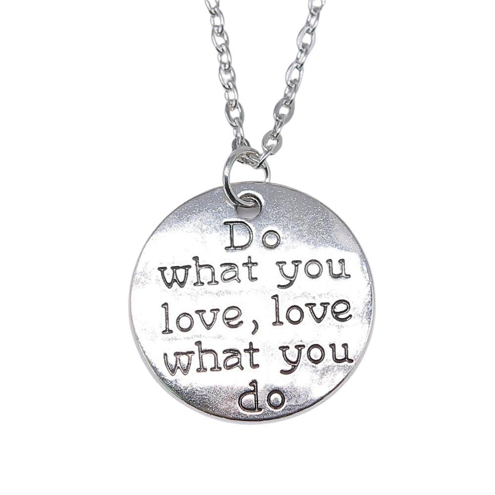 Necklace On The Neck 43cm Chain Round Tags Friendship Vintage Jewelry Supplies QN063