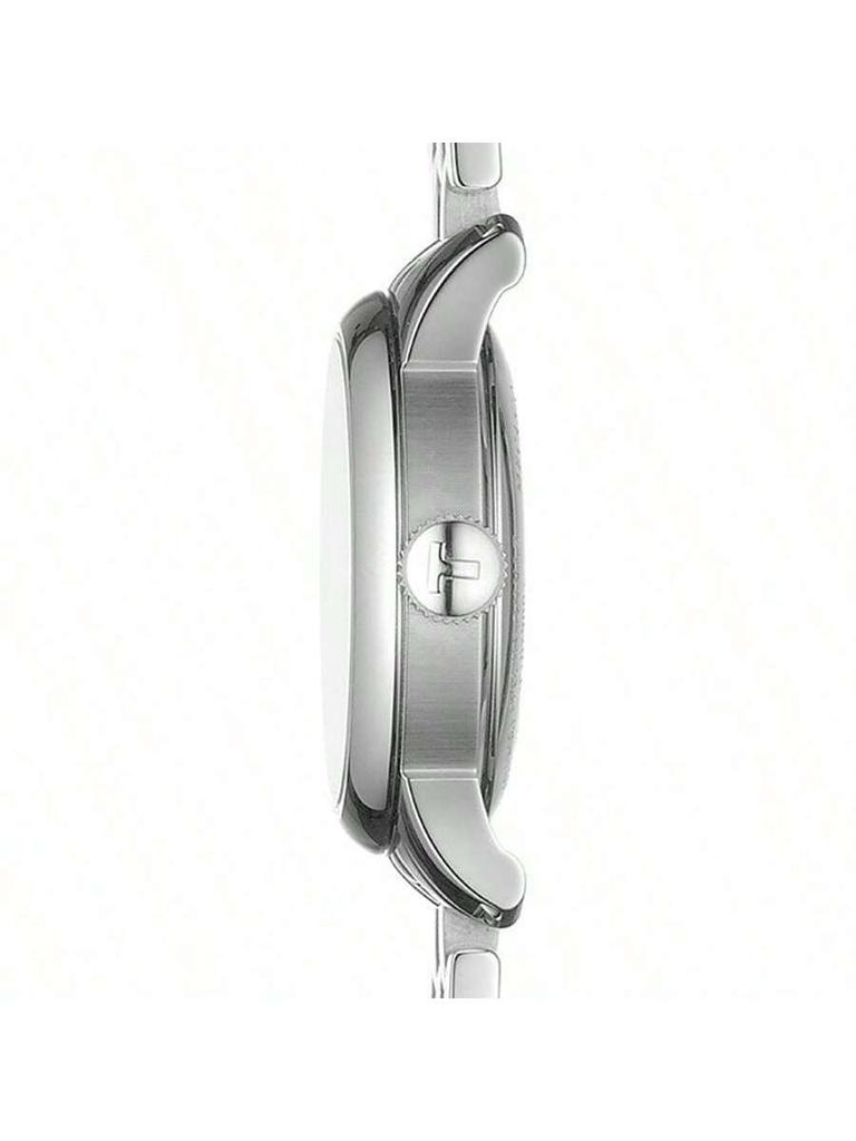 Tissot Le Locle Serie Automatik-Mechanikwerk, 30m wasserdichte Damenuhr, Schweizer, 29mm schwarzes Zifferblatt, Edelstahl T006.207.11.126.00