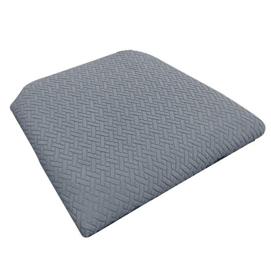 

Чехол на стул, модный дизайн в клетку, высокоэластичный жаккардовый чехол из спандекса, чехол на сиденье стула для столовой для домашнего использования светло-серый