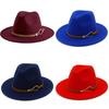 Classic Wool Felt Derby Cap With Warmth Windproof Design For Fall And Winter Fashion