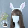 Kawaii Plush Horse Ear Headband Cute Simulation Animal Ears Hair Roop Cosplay Party Headwear  Year Hair Accessories