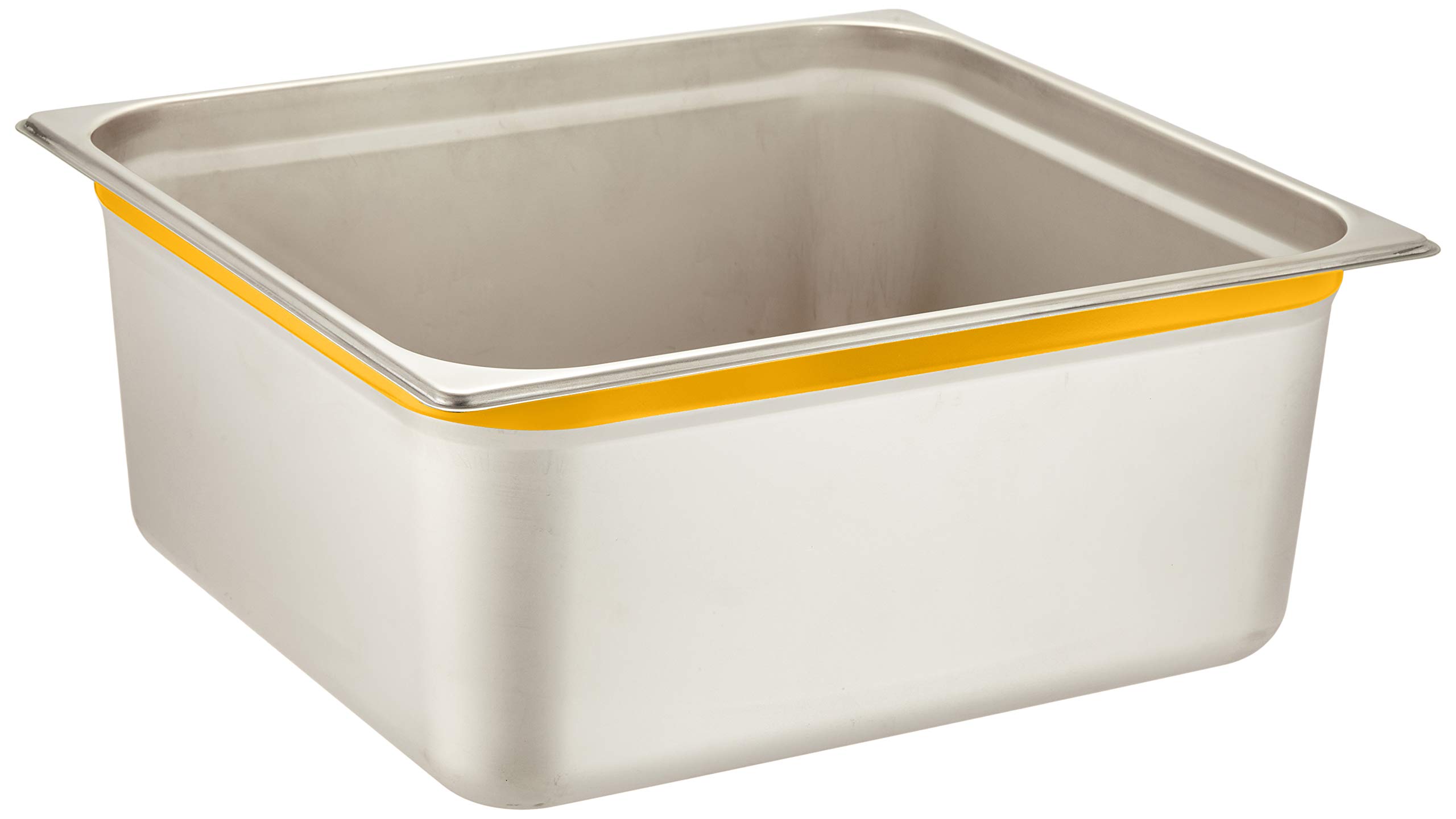 

TKG Corporation Color Line GN Pan 150mm Yellow Stainless Steel Made in Japan AGS2523 DO-EN 2/3 18-8
