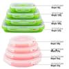 Silikon-Mittags- & Reise-Bento-Box für Kinder - Tragbare & Frische-Mahlzeitenschale