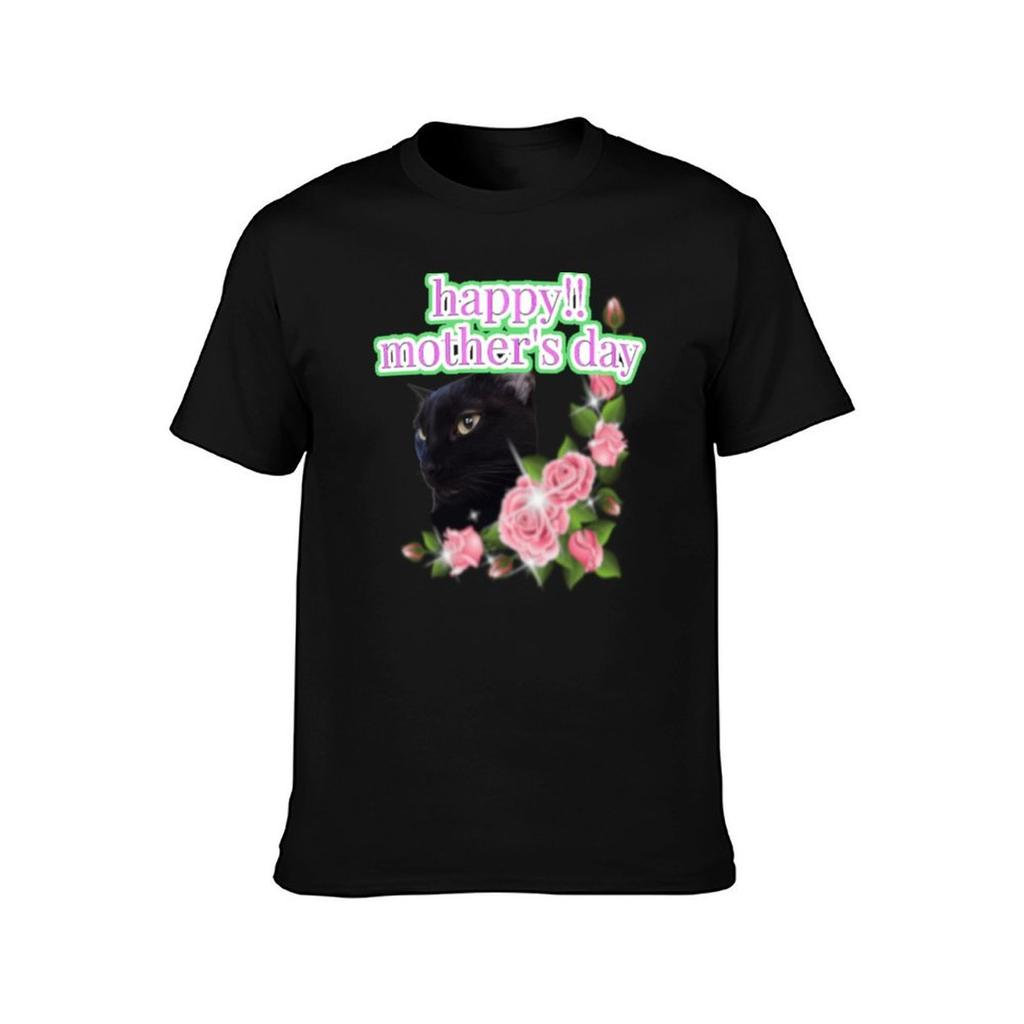 Happy Mothers Day TShirt Basic Daily Outfit Short Sleeve Tee
