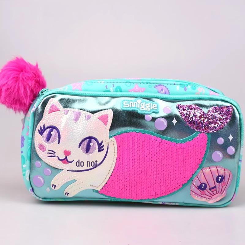 Smiggle Australia Large Cartoon Pencil Case for Primary & Secondary Students