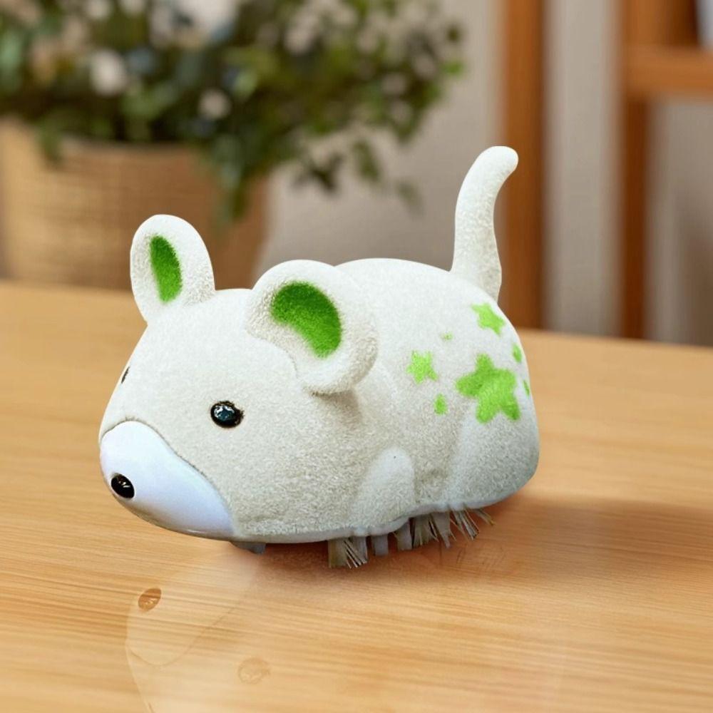Wear-resistant Electric Hamster Toy Cute Simulation Hamster Cat Teasing Toys  for Puppy Kitten