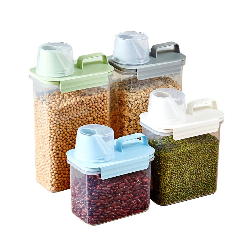 Japanese Grain Rice Storage Container: Insect & Moisture-Proof Flour & Noodle Bucket