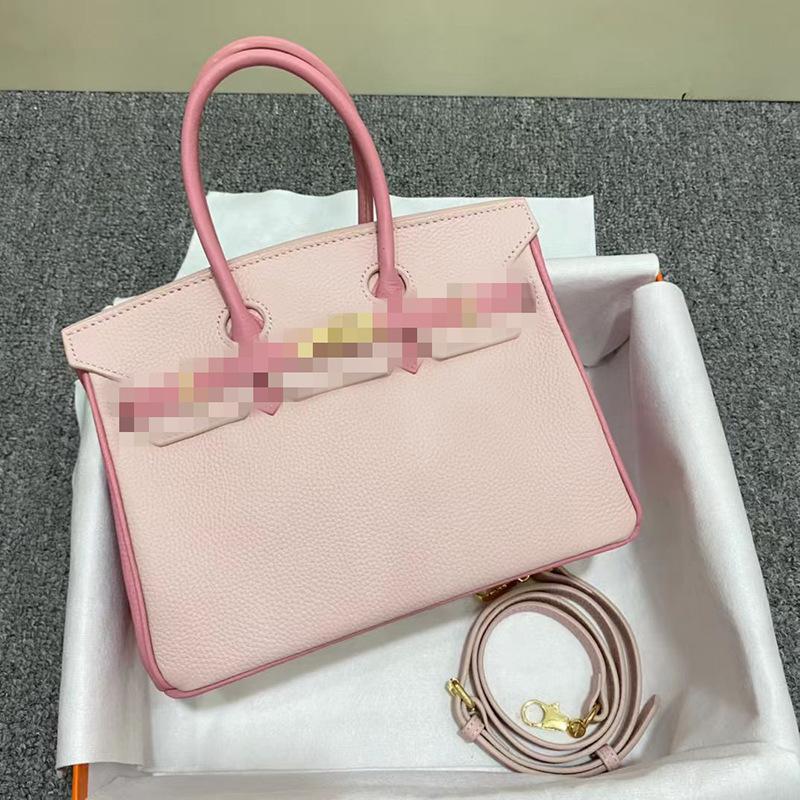 

Шкіряна Сумка Класична 30 20 25 Платинова Сумка Верхня Коров я Шкіра Преміум Ручна Сумка Весільна Сумка Жіноча 25CM