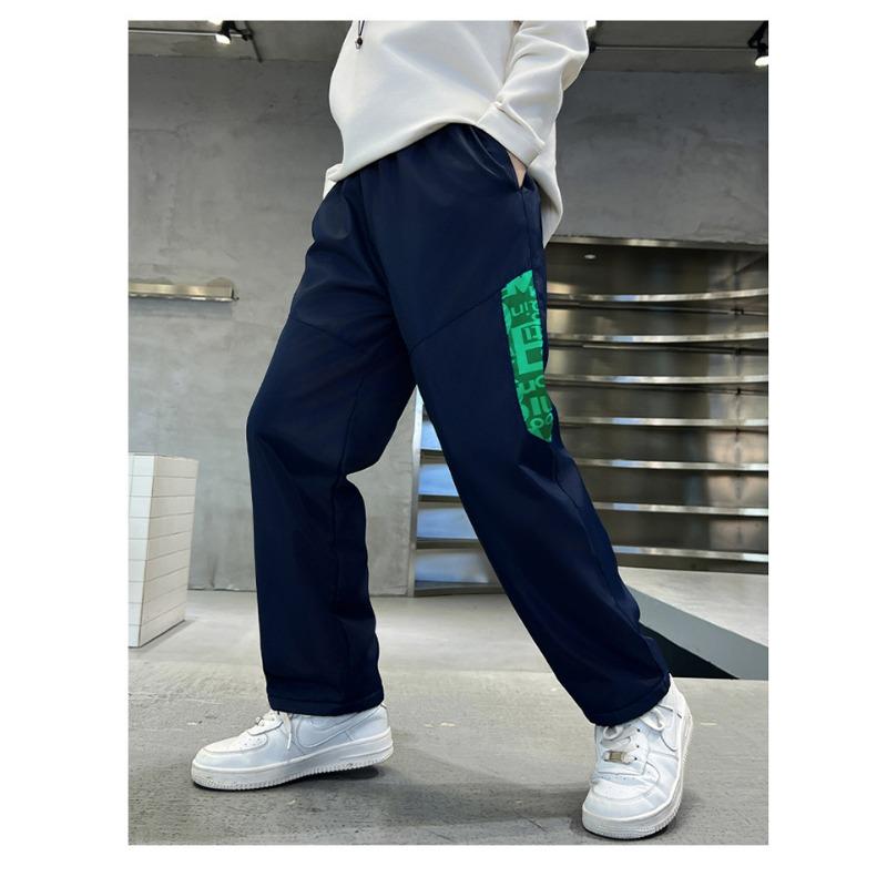 Kids Boys Thick Fleece Lined Windproof Outdoor Hiking Soft Shell Pants