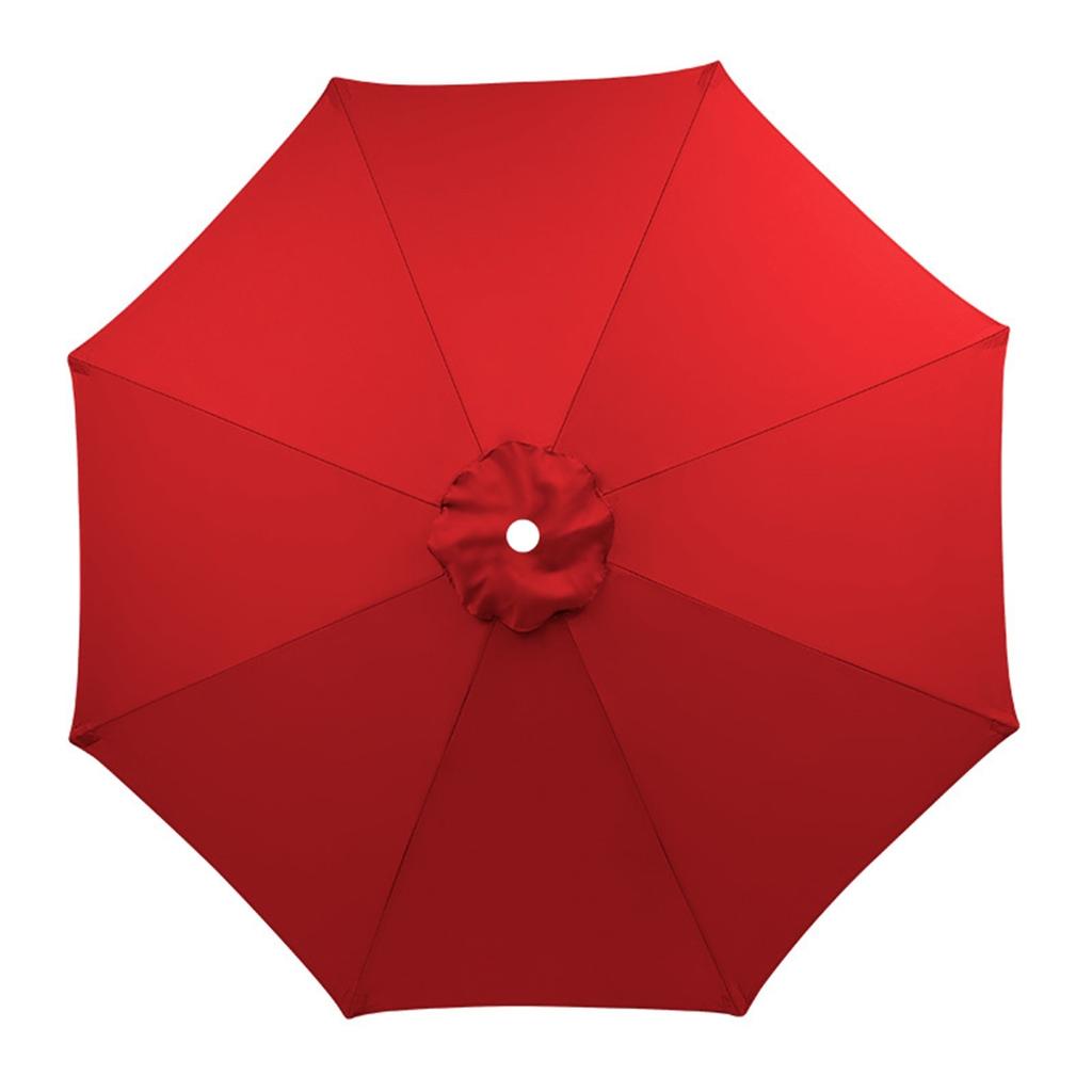 Outdoor Patio Umbrella Replacement Canopy, 8 Ribs Umbrella Canopy Cover Replacement Fabric, Parasol Cover Replacement UV