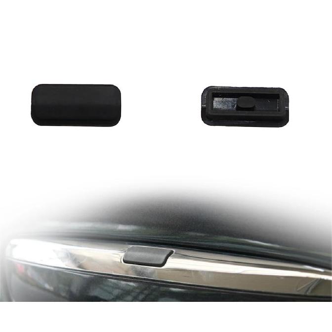 

1/2/4pcs Exterior Door Handle Induction Button Switch Cap Cover Sensing Sensor Button Cap for A-U-D-I A8 D3 2003 2004 2005-2010 a(Black-1pcs) Black-1pcs