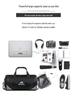 Water-Repellent Sports Fitness Bag with Wet/Dry Separation, Large Capacity, Lightweight, Handheld & Crossbody Travel/Yoga Bag