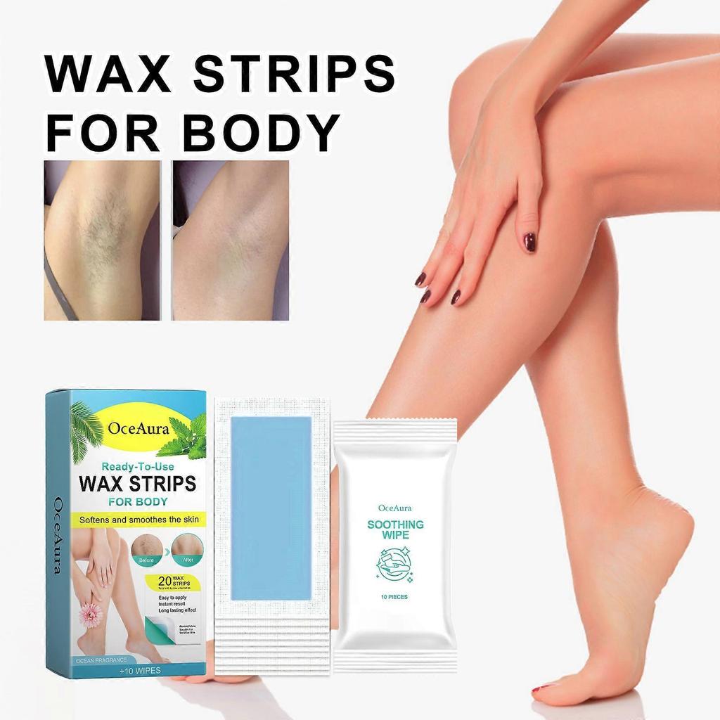 Wax Strips For Body, Arm Underarm Leg Mild Non-Irritating Fast Mild Smooth Hair