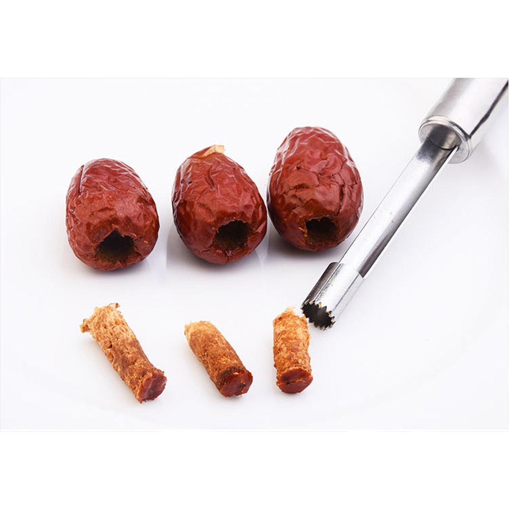 Stainless Steel Fruit Core Remover Kitchen Gadgets Vegetable Tools For Hawthorn Jujube Pear