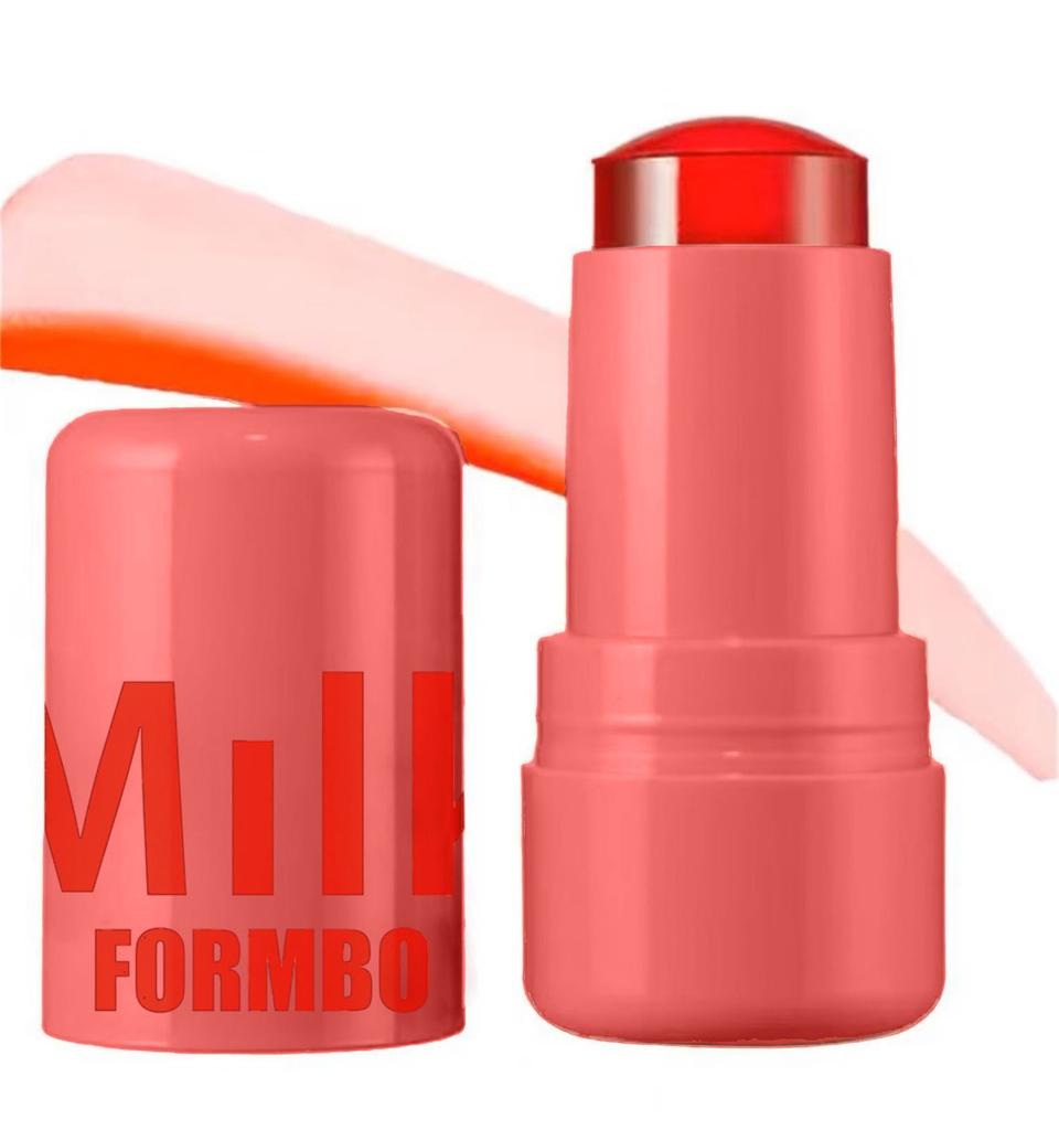 Blush alla gelatina di latte, blush alla tinta alla gelatina di Milk Makeup, tinta alla gelatina d'acqua Milk Coolings da 0,18 once, tinta alla gelatina d'acqua in stick trasparente per labbra e guance