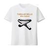 T-shirt da Uomo Estiva con Stampa Alfabeto e Tubo dell'Acqua, Girocollo, 100% Cotone, Casual, Taglia Grande, Streetwear, Morbida, Traspirante, Manica Corta