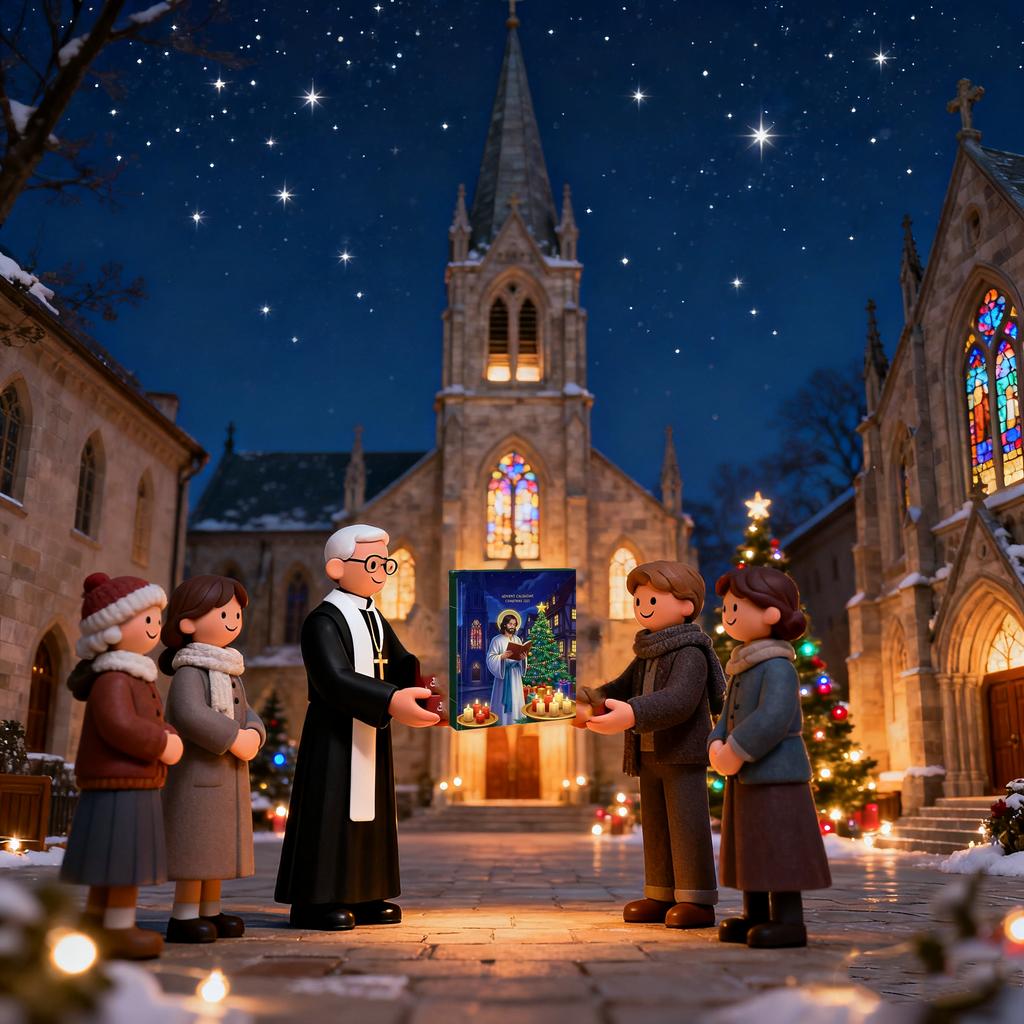 2D Plane+airplane Box +24PC Jehovah Countdown Box Christmas Advent Calendar