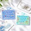 Clear Key Sounds Stress Relief Decompression Toy Keychain Keyboard Toy  Bag Ornament