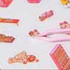 100 Blatt Miniatur Landschaft Sticker Set Szene Sticker Sammlung Collage Landschaft DIY Sticker Dekoration Notizbuch Zubehör