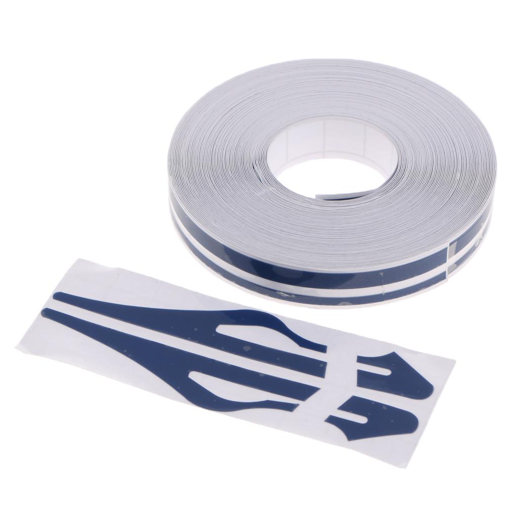 Plastic Decals Brooches Stripe Tape Vinyl Decal Car Stickers Steamline Dual Line Motorcycle Accessories