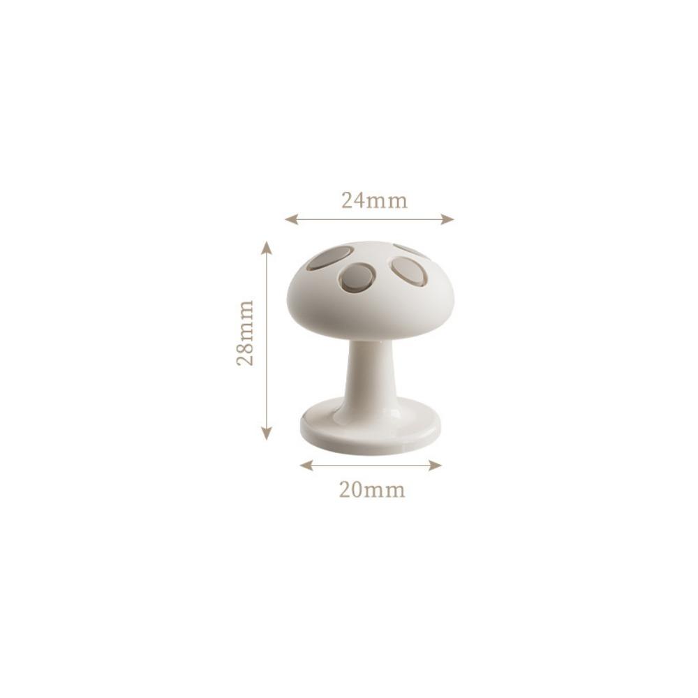 Adhesive Toilet Press Button Mushroom Shaped Toilet Presser Universal Water Tank Push Switch