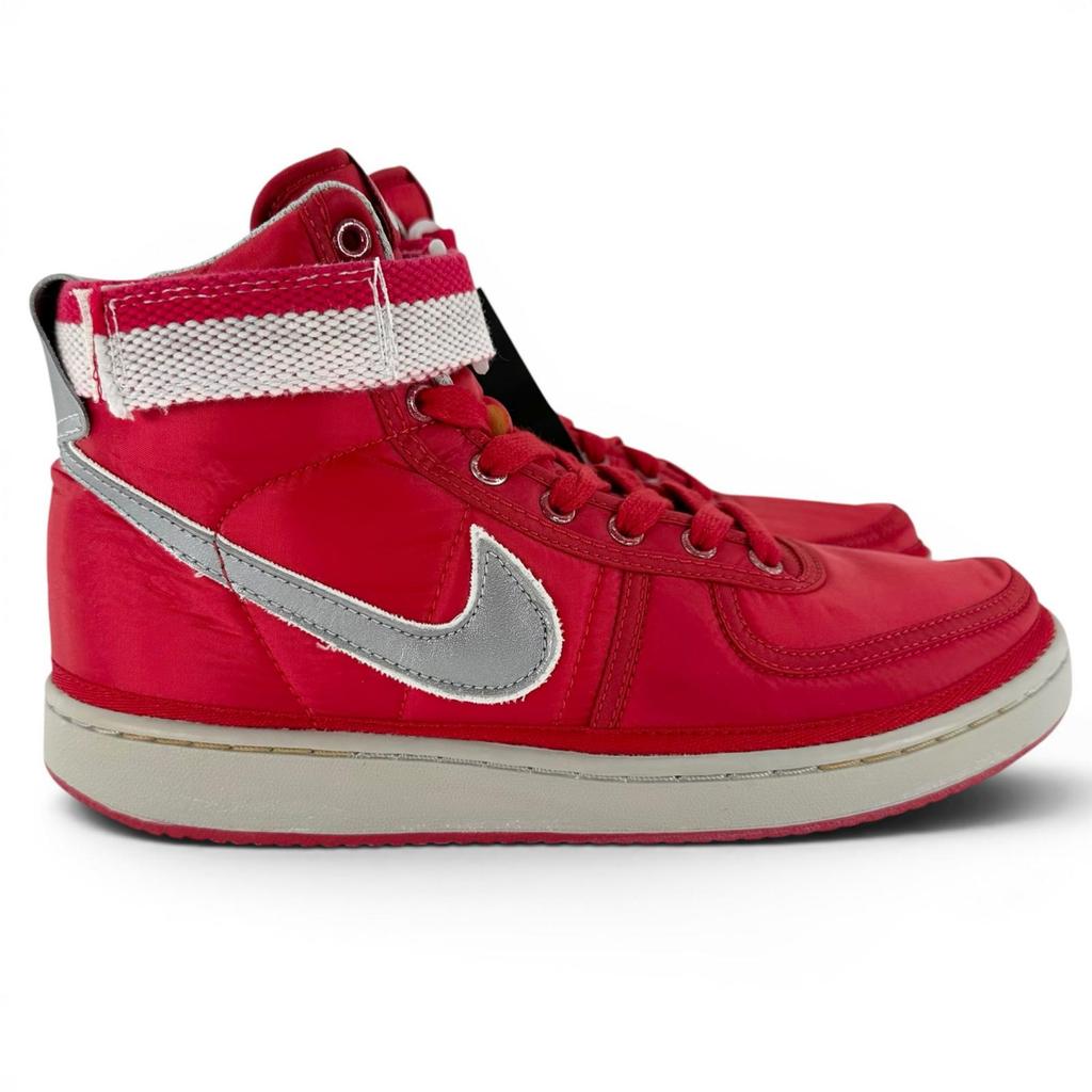 Pristine NIKE High Cut Sneakers VANDAL HIGH SUPREME Ankle Strap Red Mens 27.5cm Used