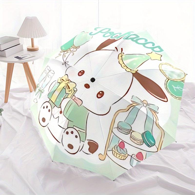 1pc Pochacco Auto Umbrella 8-Bone Design Compact Gear for Outdoor Travel, Perfect Gift for Friends or Family Y280828180