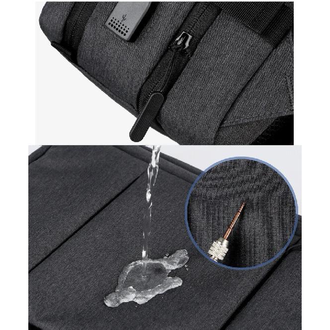 Klassieke reisrugzak Heren Zakelijke rugzak School Uitbreidbare USB-tas Grote capaciteit Laptop Waterdichte moderugzak
