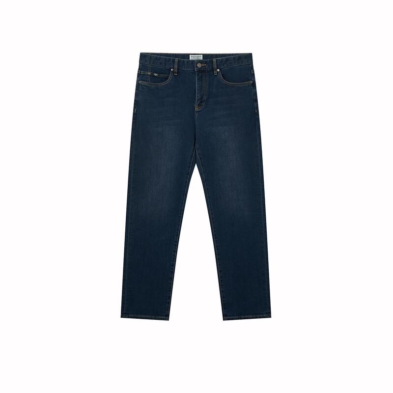 HAZZYS Men's PHIZ Straight-Leg Stretch Denim Jeans