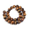 1 Strand 4 6 8 10 12 14mm Natural Yellow Tiger Eye Stone Beads Smooth Round Loose Beads For Jewelry Making DIY Necklace Bracelet