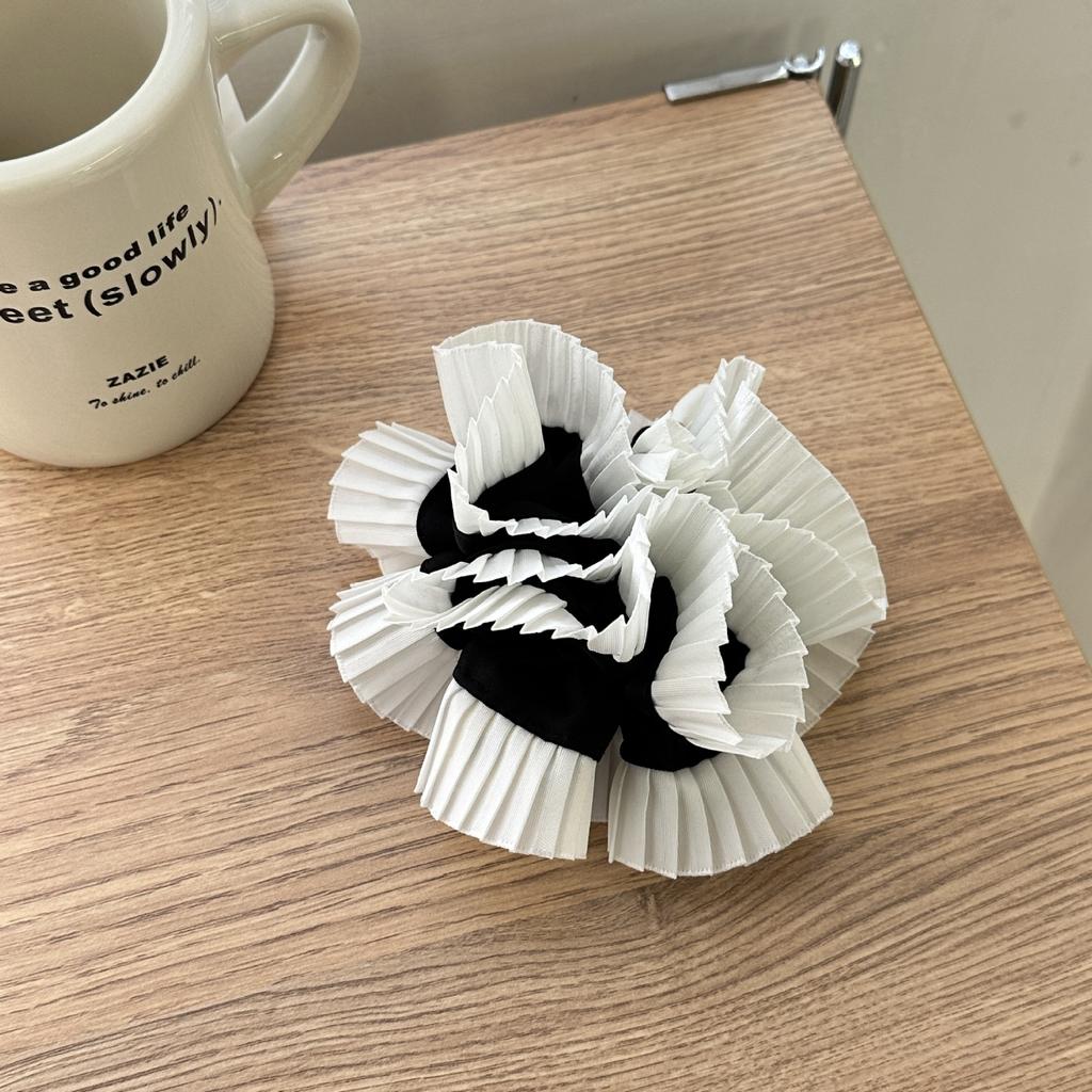 Large hair accessories for girls women band korean ties scrunchies rubber elastic kpop adults leading fashion popular fascinator