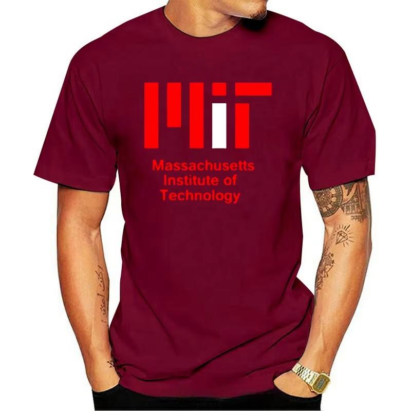 Fashion 2024 MASSACHUSETTS INSTITUTE OF TECHNOLOGY MIT T SHIRT S-4XL New Men Clothing Graphic T Shirts Men Clothing