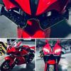 Motorcycle Winglet Aerodynamic Wing Kit Spoiler Motor Accessories For KawasakiNinja 300 Ninja250 NINJA300/250 EX300 2013-2017