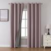 Shaoxing Keqiao Curtains Thickened 100% Shading Waterproof Full Shading Imitation Linen Curtains